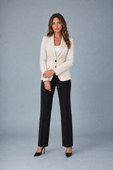 Taillierter Blazer mit Reverskragen