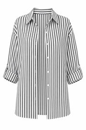 Chemise fluide à rayures verticales | Lounelle Paris