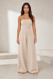 Combinaison bandeau jambes larges | Lounelle Paris