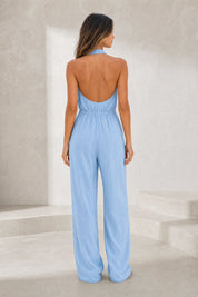 Combinaison col halter dos nu | Lounelle Paris
