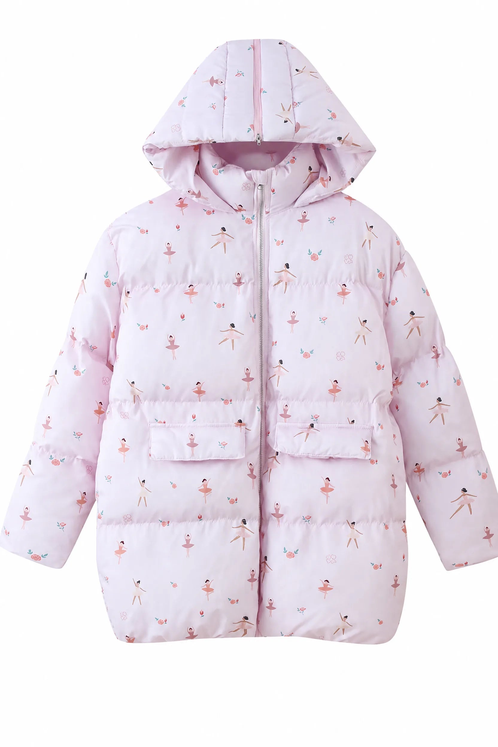 Doudoune à capuche imprimée | Lounelle Paris