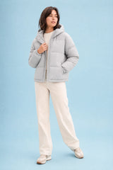 Gesteppte Jacke mit Kapuze