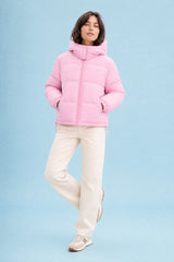 Gesteppte Jacke mit Kapuze
