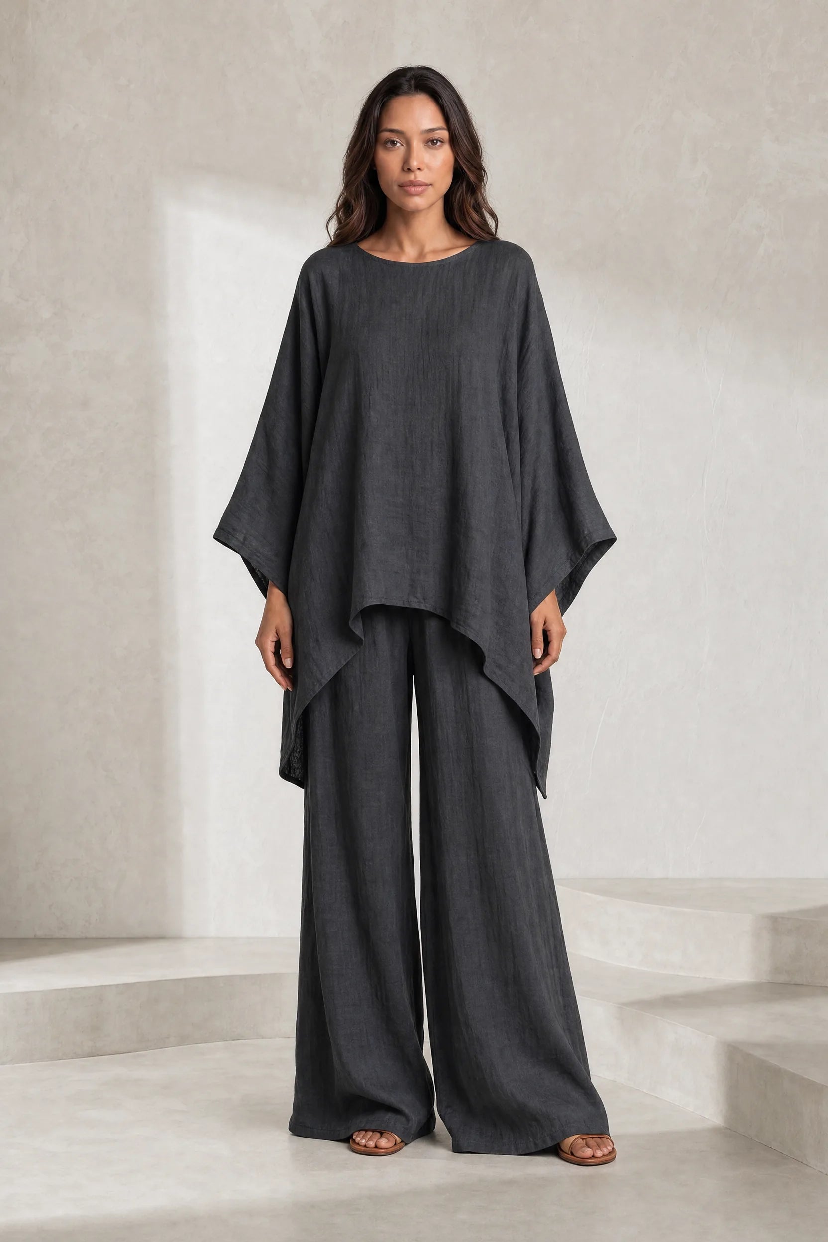Ensemble ample col bateau | Lounelle Paris