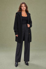 Gilet amples mit Schalkragen