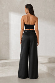Pantalon large taille haute | Lounelle Paris