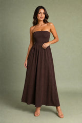 Bustierkleid mit freien Schultern