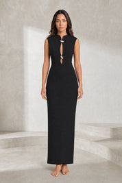 Robe longue moulante ajourée | Lounelle Paris